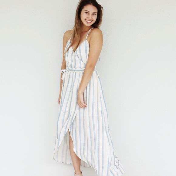 Dresses & Skirts - striped maxi dress